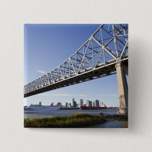 USA, Louisiana, New Orleans. Skyline vom 2 Button