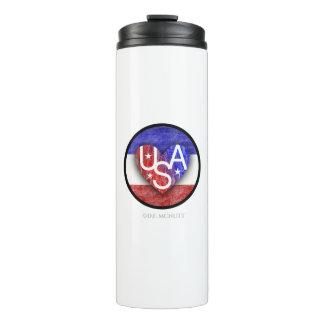 USA Lover's Heart® Thermal Tumbler Thermosbecher