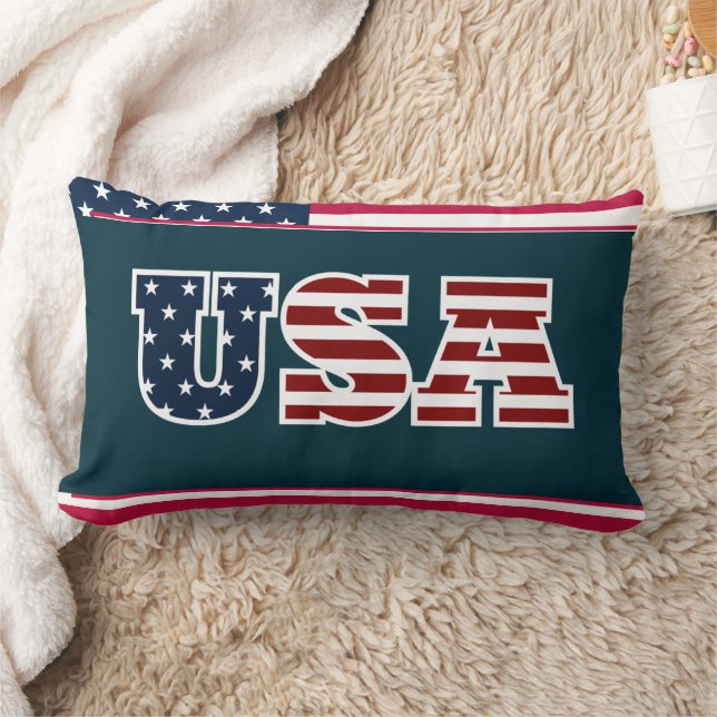 USA Lumbar Pillow Lendenkissen (Decke)