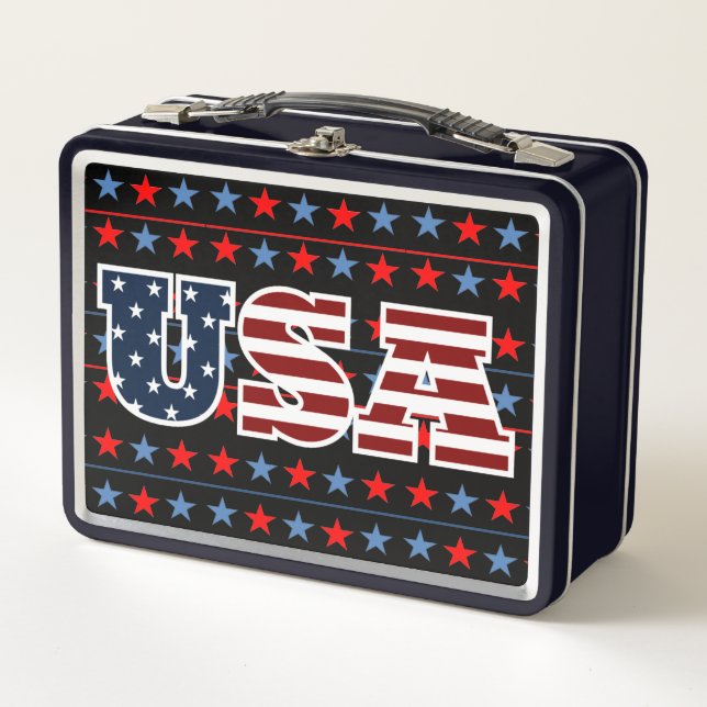 USA Lunch Box (Vorderseite)