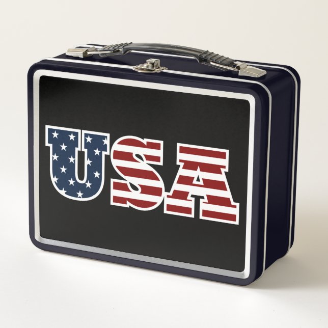 USA Lunch Box (Vorderseite)