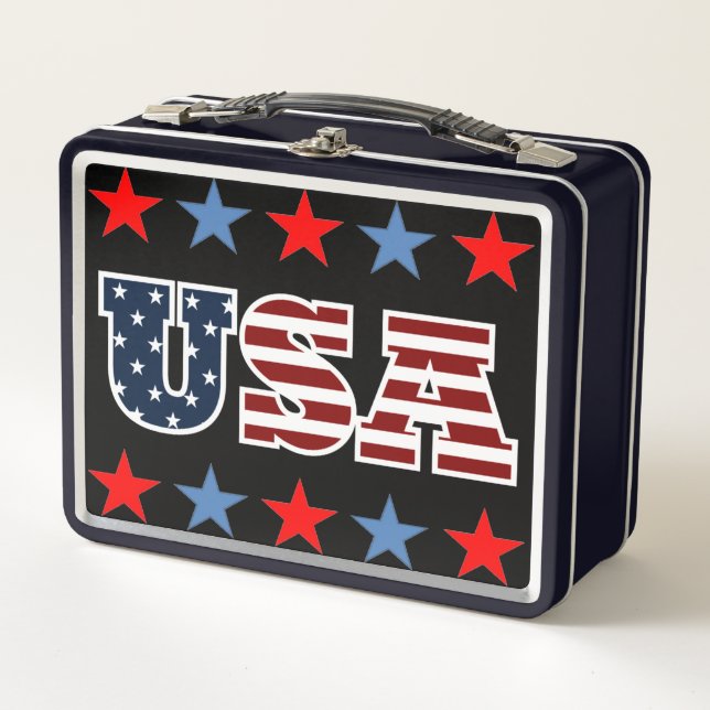 USA Lunch Box (Vorderseite)