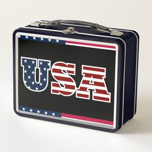 USA Lunch Box (Vorderseite)