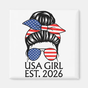 Usa Mädchen Est 2026 Neue amerikanische Einwandere Magnet