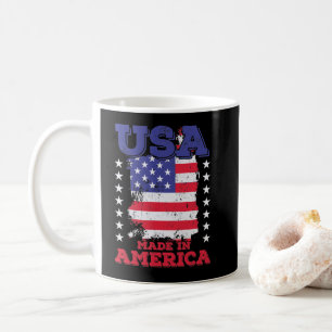 USA "Made in America" Kaffeetasse
