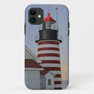 USA, Maine, Lubec. West Quoddy Head Leuchtturm, Case-Mate iPhone Hülle