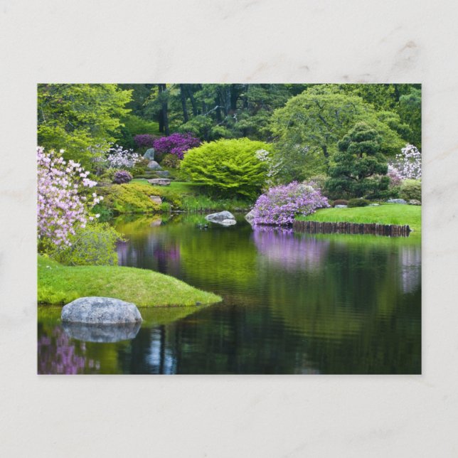 USA, Maine, Nordost-Hafen. Aussicht auf Asticou 2 Postkarte (Vorderseite)