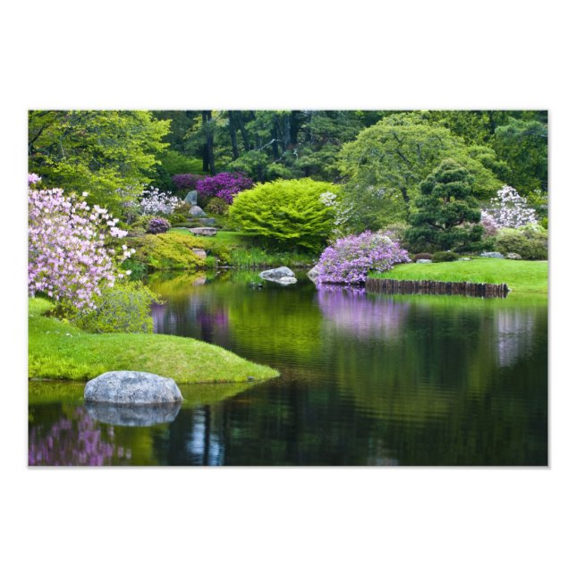 USA, Maine, Nordost-Hafen. Aussicht auf Asticou Fotodruck (Vorne)