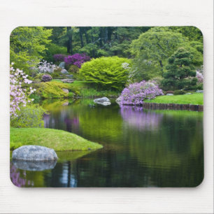 USA, Maine, Northeast Harbor. Blick auf Asticou 2 Mousepad
