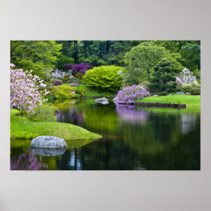 USA, Maine, Northeast Harbor. Blick auf Asticou 2 Poster