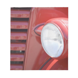 USA, Maine, Owl's Head. Scheinwerfer und Teile Notizblock