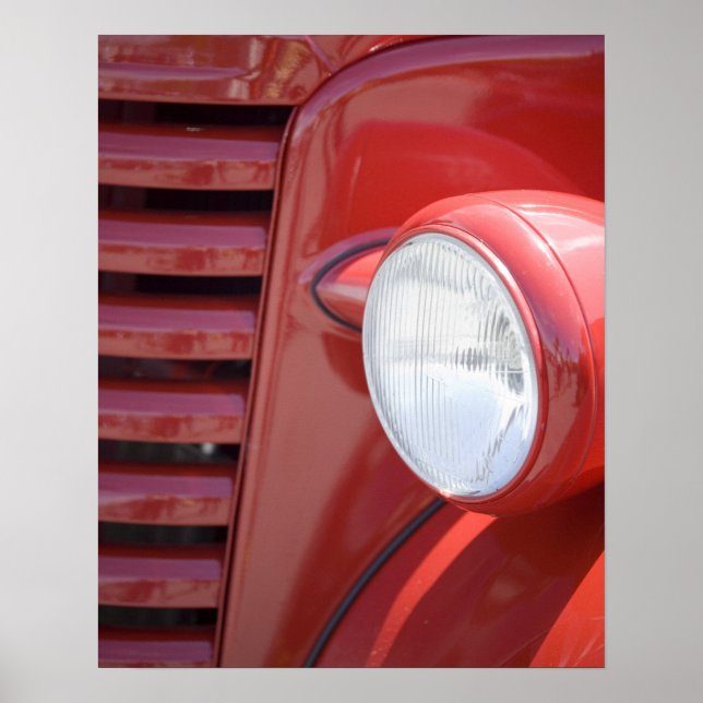 USA, Maine, Owl's Head. Scheinwerfer und Teile Poster (Vorne)