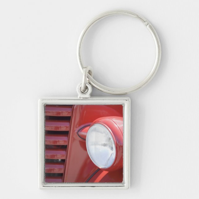 USA, Maine, Owl's Head. Scheinwerfer und Teile Schlüsselanhänger (Vorne)