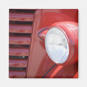 USA, Maine, Owl's Head. Scheinwerfer und teilweise Magnet