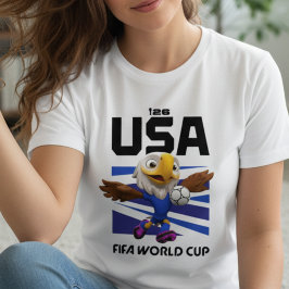 USA Mascot Clutch the Bald Eagle World Cup 2026 T-Shirt
