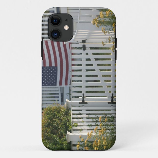 USA, Massachusettes, Gloucester: Patriotischer Case-Mate iPhone Hülle (Rückseite)