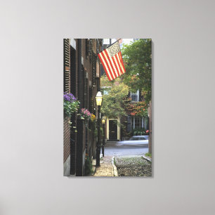 USA, Massachusetts, Boston, Beacon Hill. Leinwanddruck
