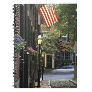 USA, Massachusetts, Boston, Beacon Hill. Notizblock