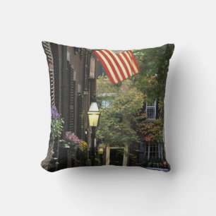 USA, Massachusetts, Boston, Leuchtfeuer-Hügel Kissen