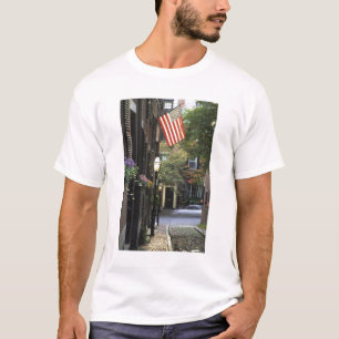 USA, Massachusetts, Boston, Leuchtfeuer-Hügel T-Shirt