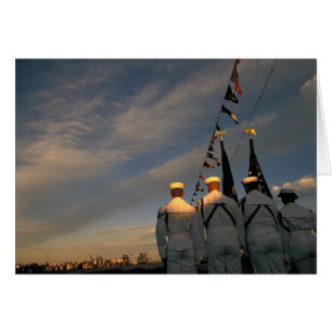 USA, Massachusetts, Boston. US Navy Color