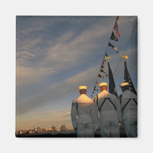 USA, Massachusetts, Boston. US Navy Colour Magnet