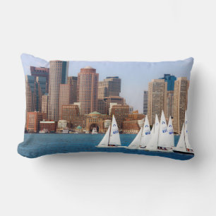 USA, Massachusetts. Boston Waterfront Skyline 4 Lendenkissen