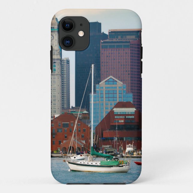USA, Massachusetts. Boston Waterfront Skyline Case-Mate iPhone Hülle (Rückseite)