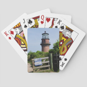 USA, Massachusetts, Martha's Vineyard, Aquinnah. Spielkarten