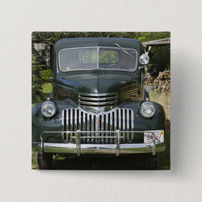 USA, MASSACHUSETTS, Martha's Vineyard: West4 Button (Vorderseite)