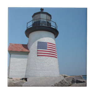 USA, Massachusetts, Nantucket. Brant Point Fliese