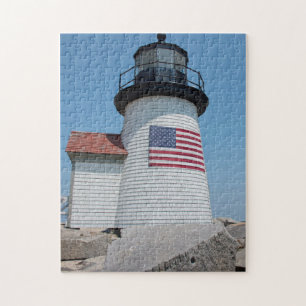 USA, Massachusetts, Nantucket. Brant Point Puzzle