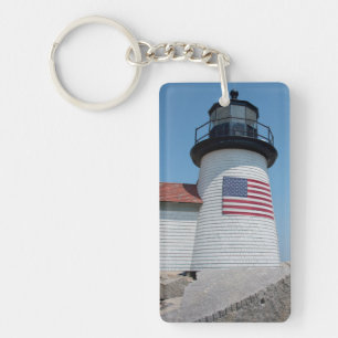 USA, Massachusetts, Nantucket. Brant Point Schlüsselanhänger