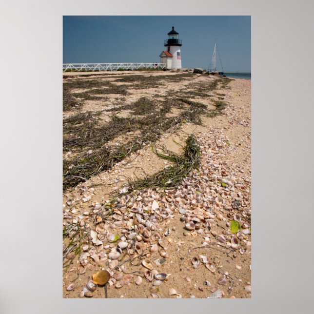 USA, Massachusetts, Nantucket. Schale Poster (Vorne)