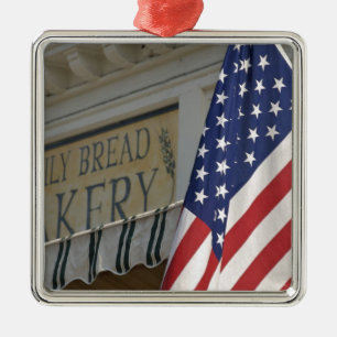 USA; Massachusetts; Stockbridge; Tägliches Brot Ornament Aus Metall