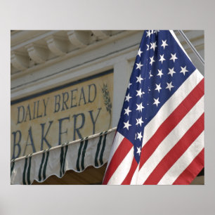 USA; Massachusetts; Stockbridge; Tägliches Brot Poster