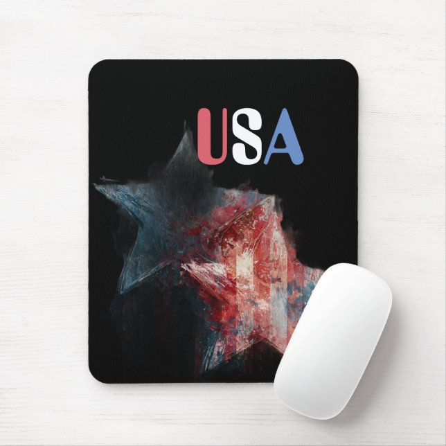 USA-Mauspad Mousepad (Mit Mouse)