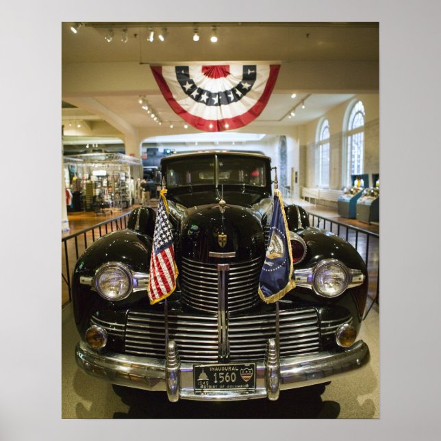 USA, Michigan, Dearborn: The Henry Ford Museum, Poster (Vorne)