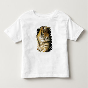 USA, Michigan, Detroit. Detroit-Zoo, Tiger 3 Kleinkind T-shirt