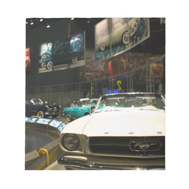 USA, Michigan, Detroit: Ford Rouge Factory Tour, Notizblock (Vorderseite)