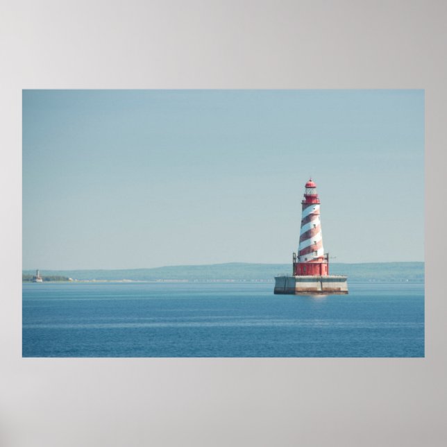 USA, Michigan, Große Seen, Lake Michigan Poster (Vorne)