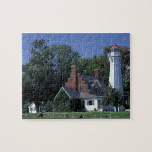 USA, Michigan, Huron-See. Port Sanilac Puzzle