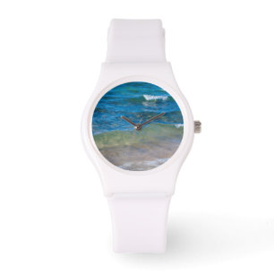 USA, Michigan. Klare Gewässer des überragenden See Armbanduhr