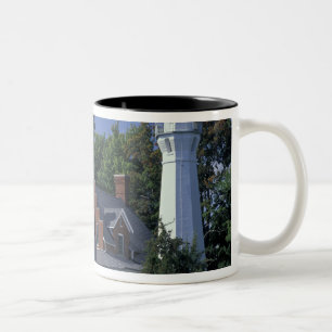 USA, Michigan, Lake Huron. Port Sanilac Zweifarbige Tasse