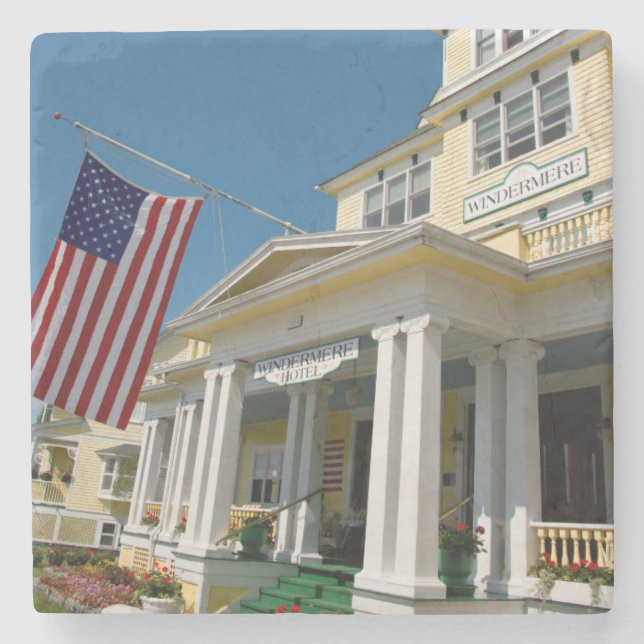 USA, Michigan, Mackinac Insel Steinuntersetzer (Vorderseite)