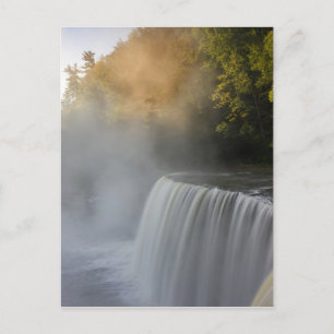 USA, Michigan, Oberhalbinsel. Sonnenaufgang im Her Postkarte