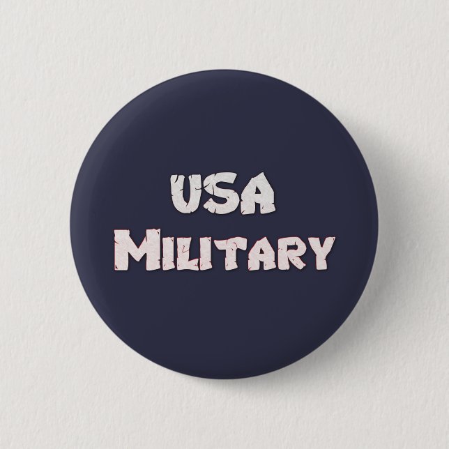 USA Militärische Amerikanerin Button (Vorderseite)