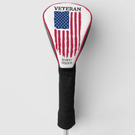 USA Military Veteran Golf Headcover