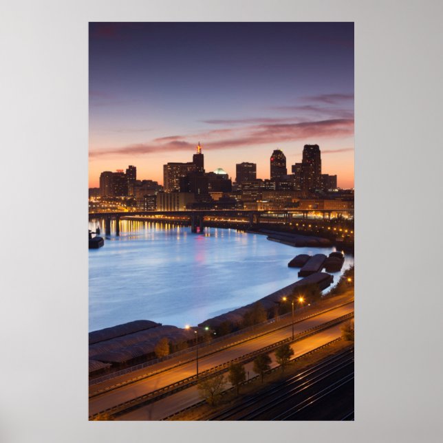 USA, Minnesota, Minneapolis, St. Paul 2 Poster (Vorne)