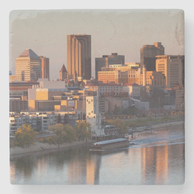 USA, Minnesota, Minneapolis, St. Paul 3 Steinuntersetzer (Vorderseite)